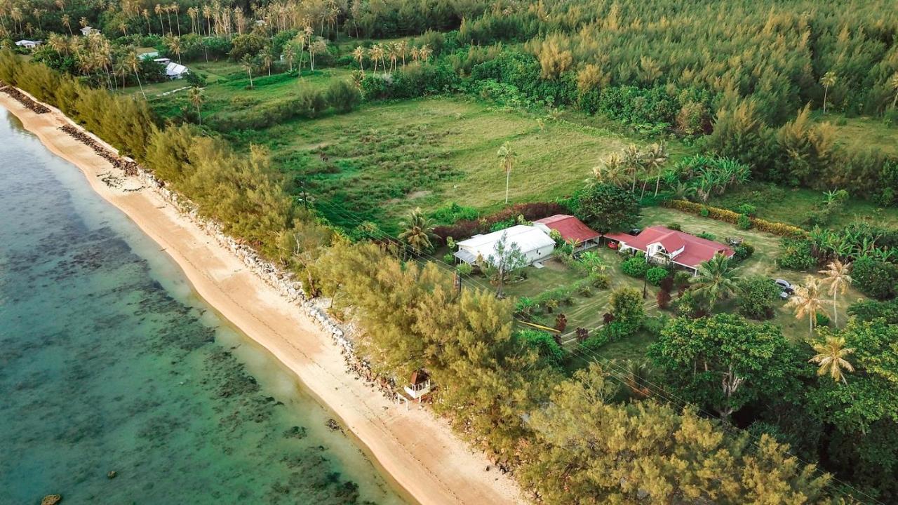 Tavaetu Guesthouse - île de TUBUAI Mataura Exterior foto